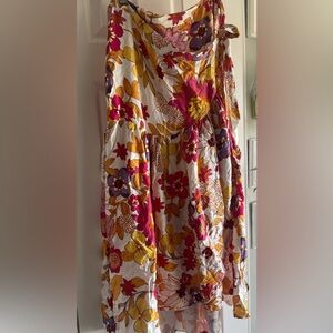 Faux wrap skirt by Cynthia Rowley